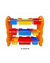Estante para Brinquedos Colorida